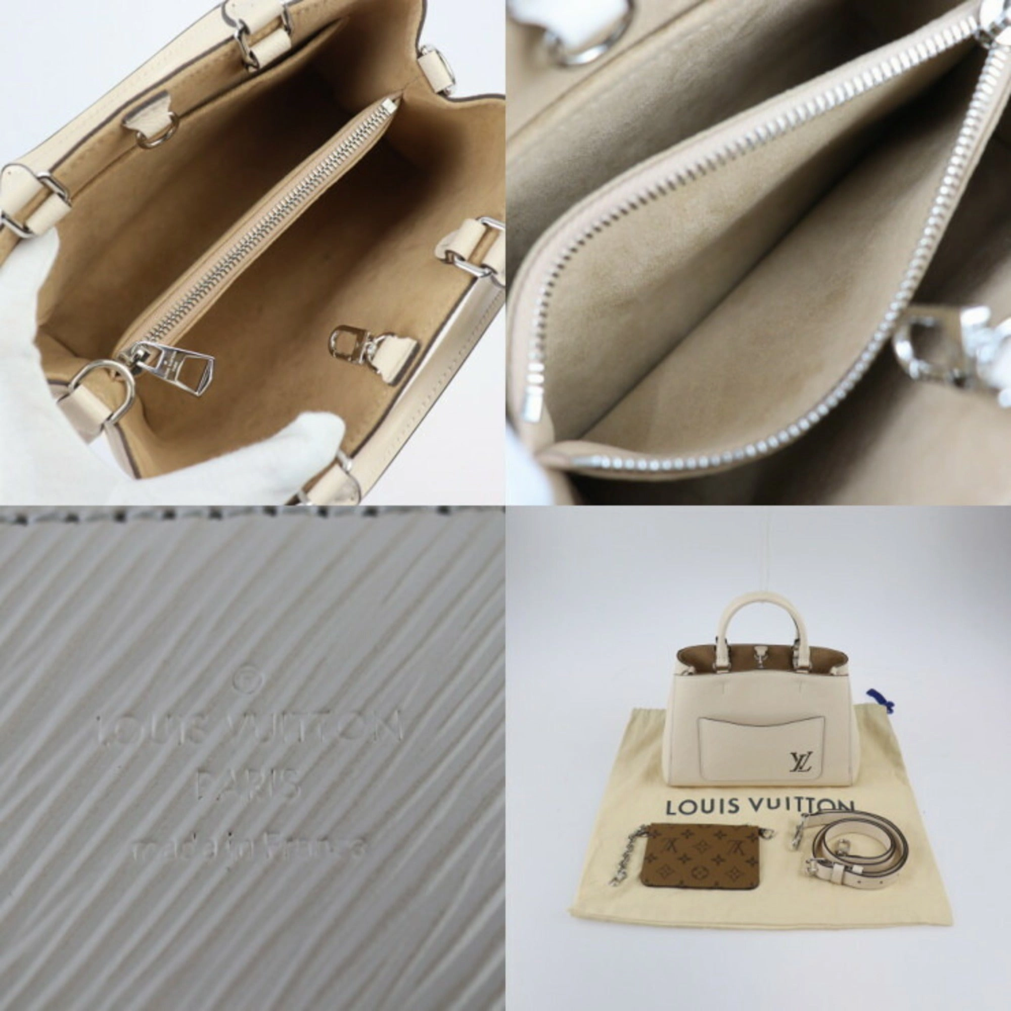 Louis Vuitton Marelle Leather Handbag (Pre-Owned)