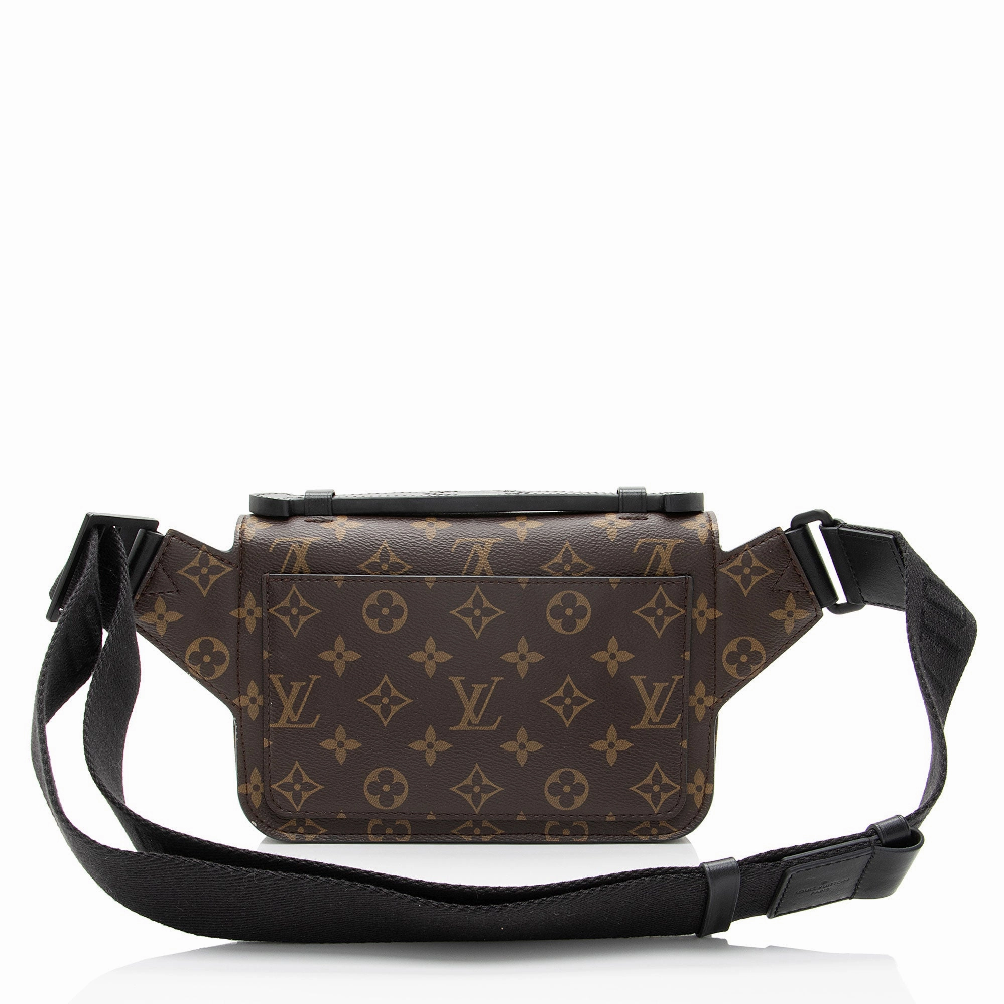 Louis Vuitton Monogram Canvas Macassar S Lock Sling Bag