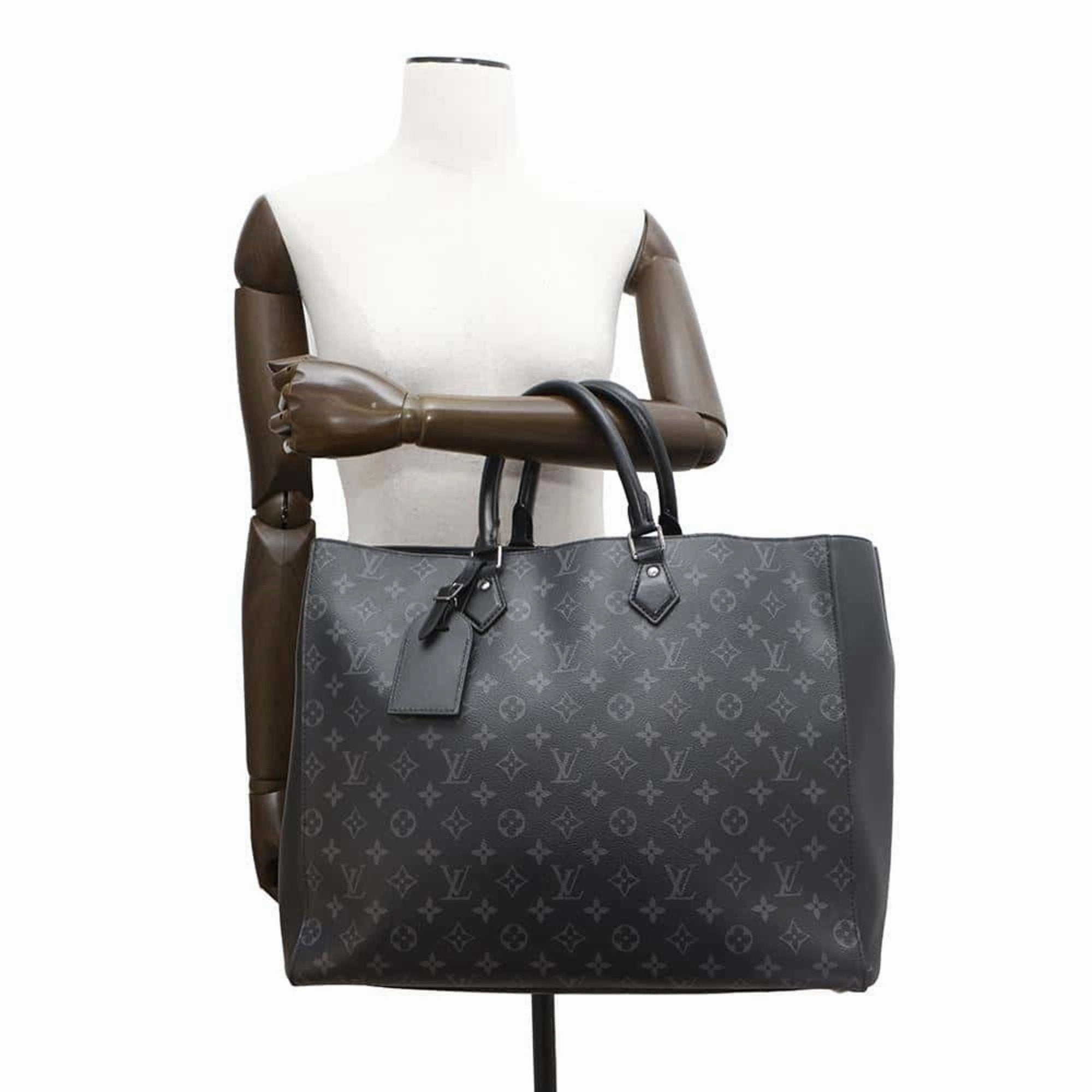 Louis Vuitton Monogram Eclipse Noir Monogram Eclipse Tote Bag (Pre-Owned)