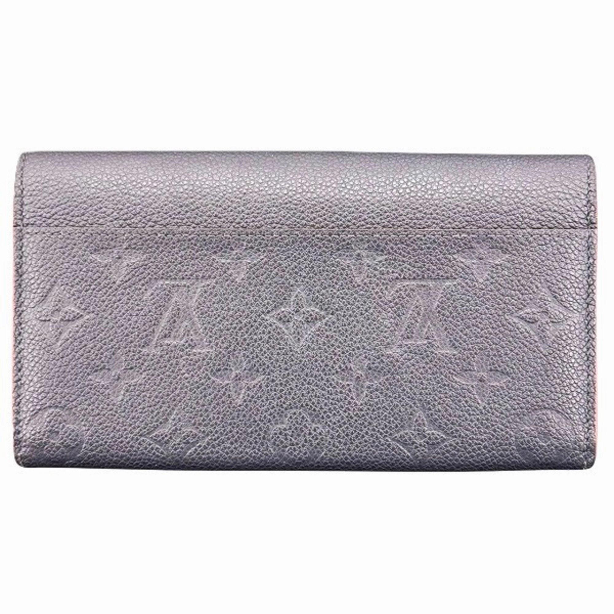 Louis Vuitton Monogram Empreinte Monogram Empreinte Long Wallet (Bi-Fold) (Pre-Owned)