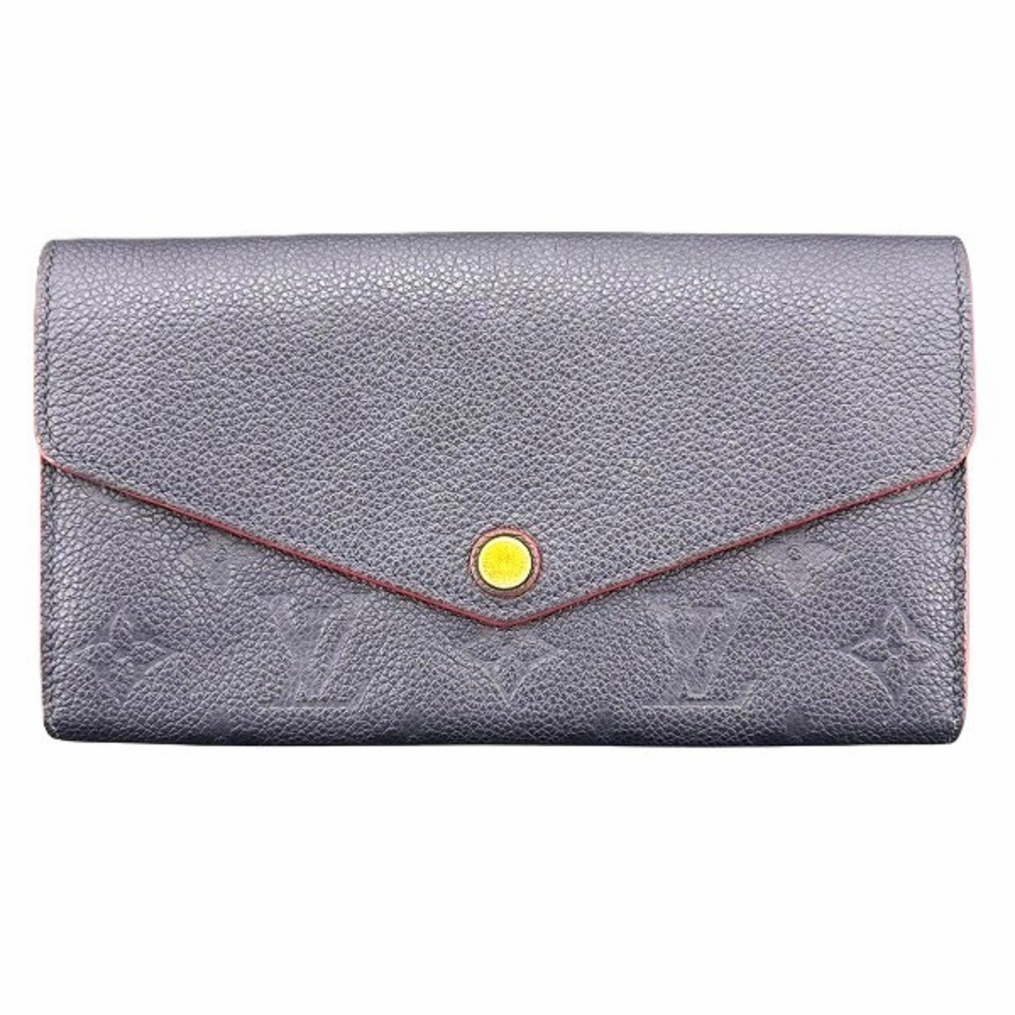 Louis Vuitton Monogram Empreinte Monogram Empreinte Long Wallet (Bi-Fold) (Pre-Owned)