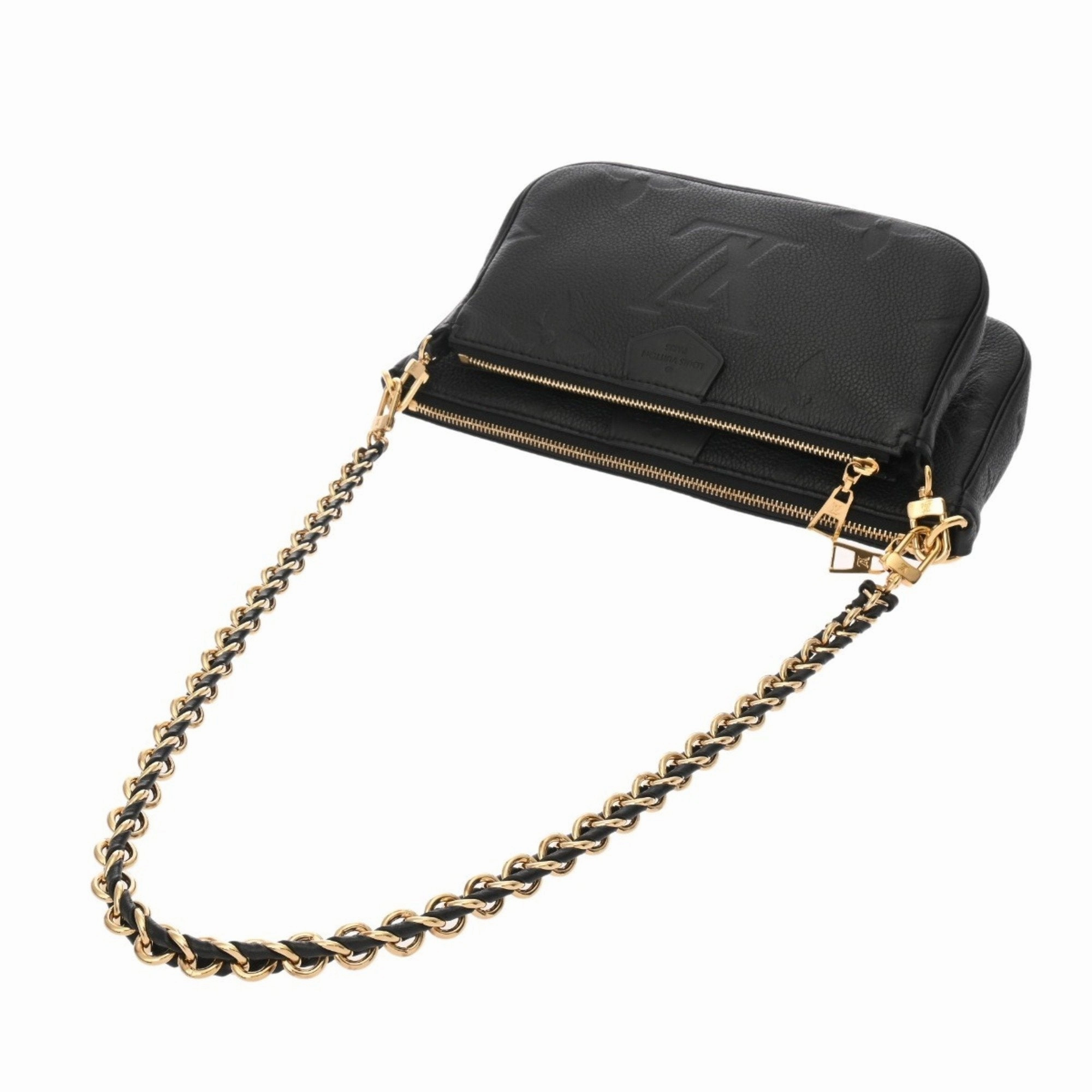 Louis Vuitton Monogram Empreinte Pochette Shoulder Bag (Pre-Owned)