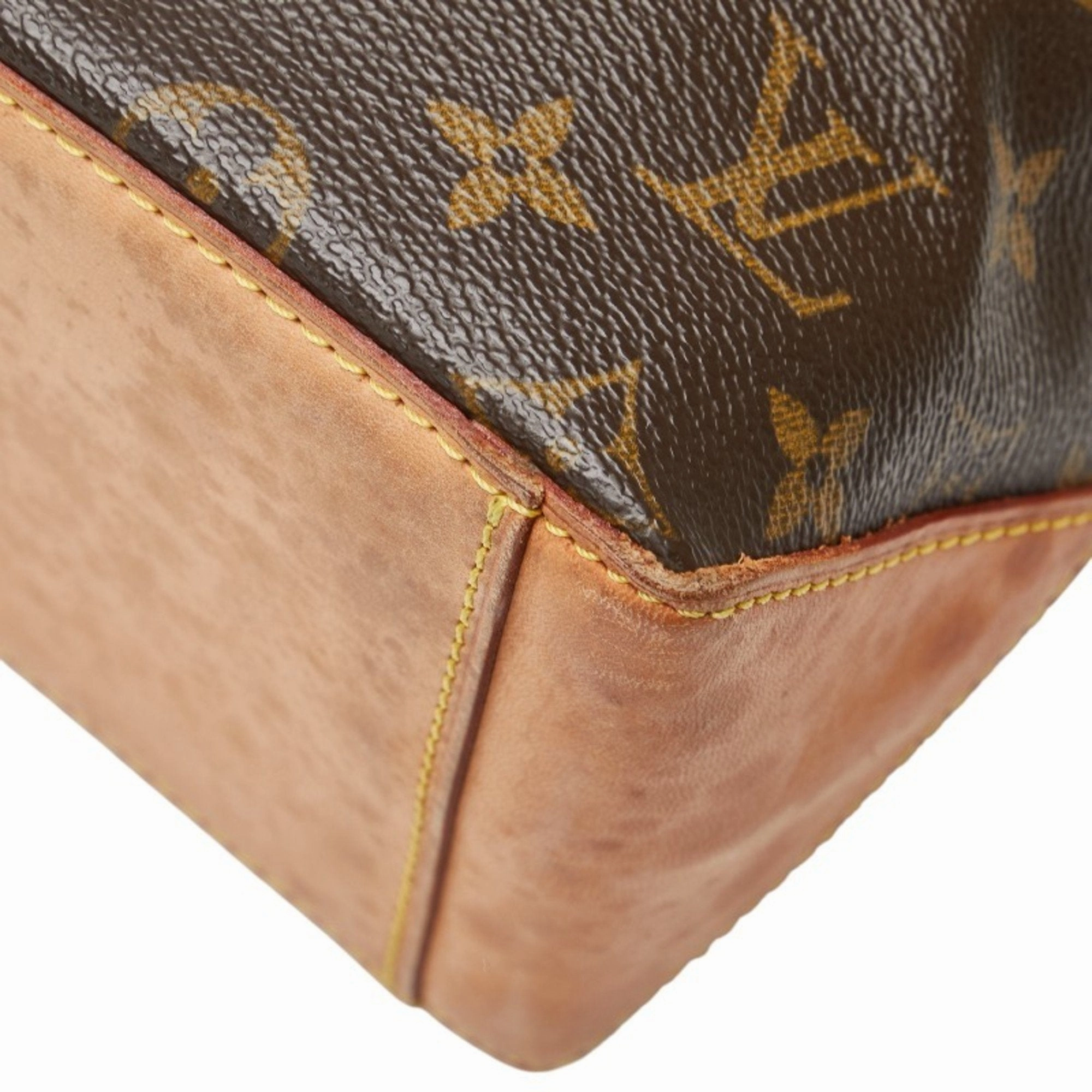 Louis Vuitton Monogram Pvc Leather Handbag Tote Bag (Pre-Owned)