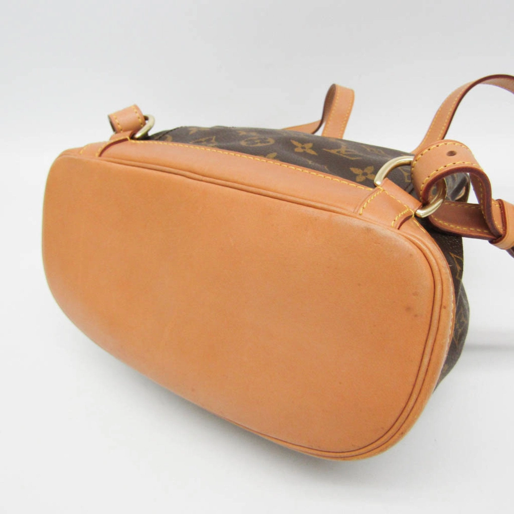 Louis Vuitton Montsouris Mm Canvas Backpack Bag (Pre-Owned)