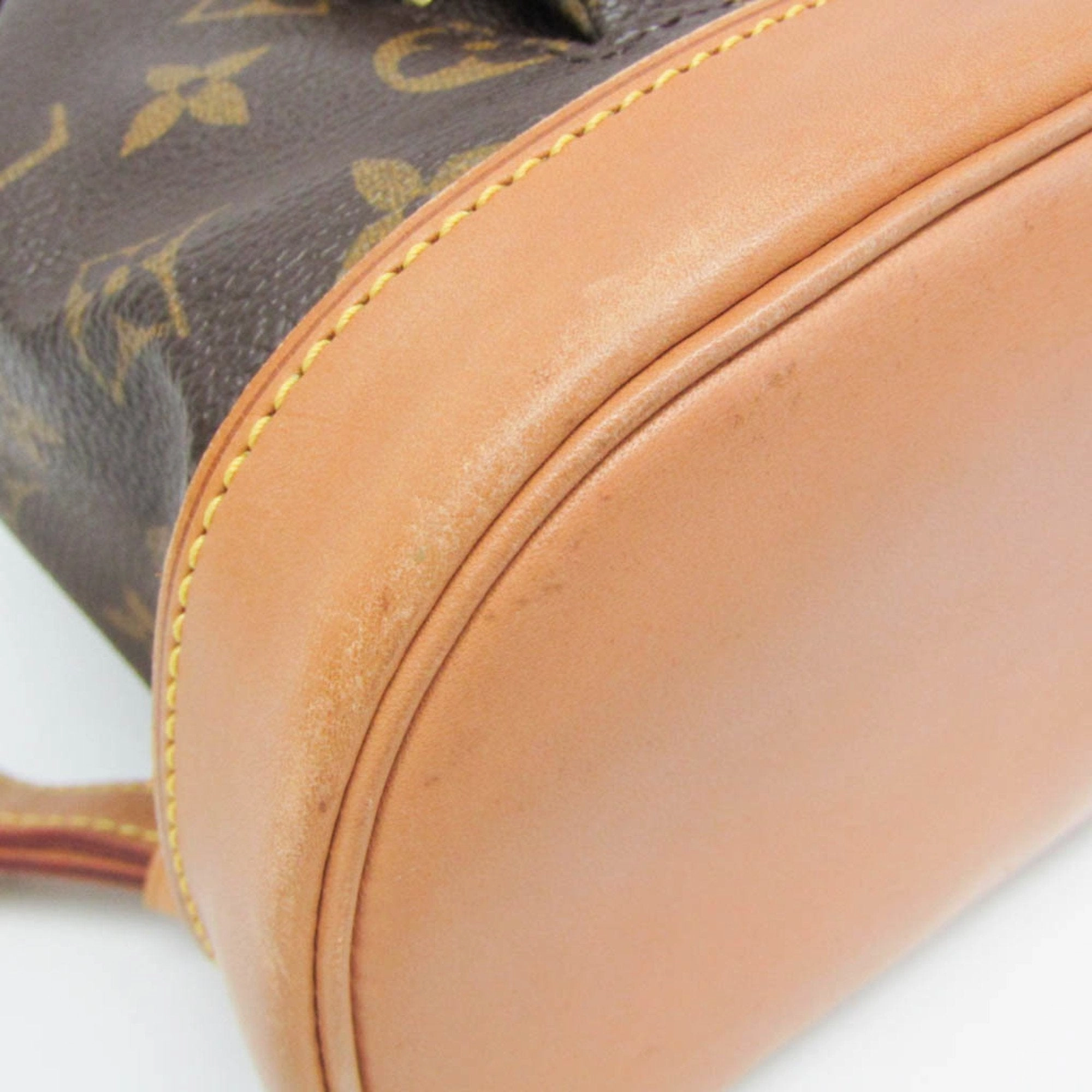 Louis Vuitton Montsouris Mm Canvas Backpack Bag (Pre-Owned)