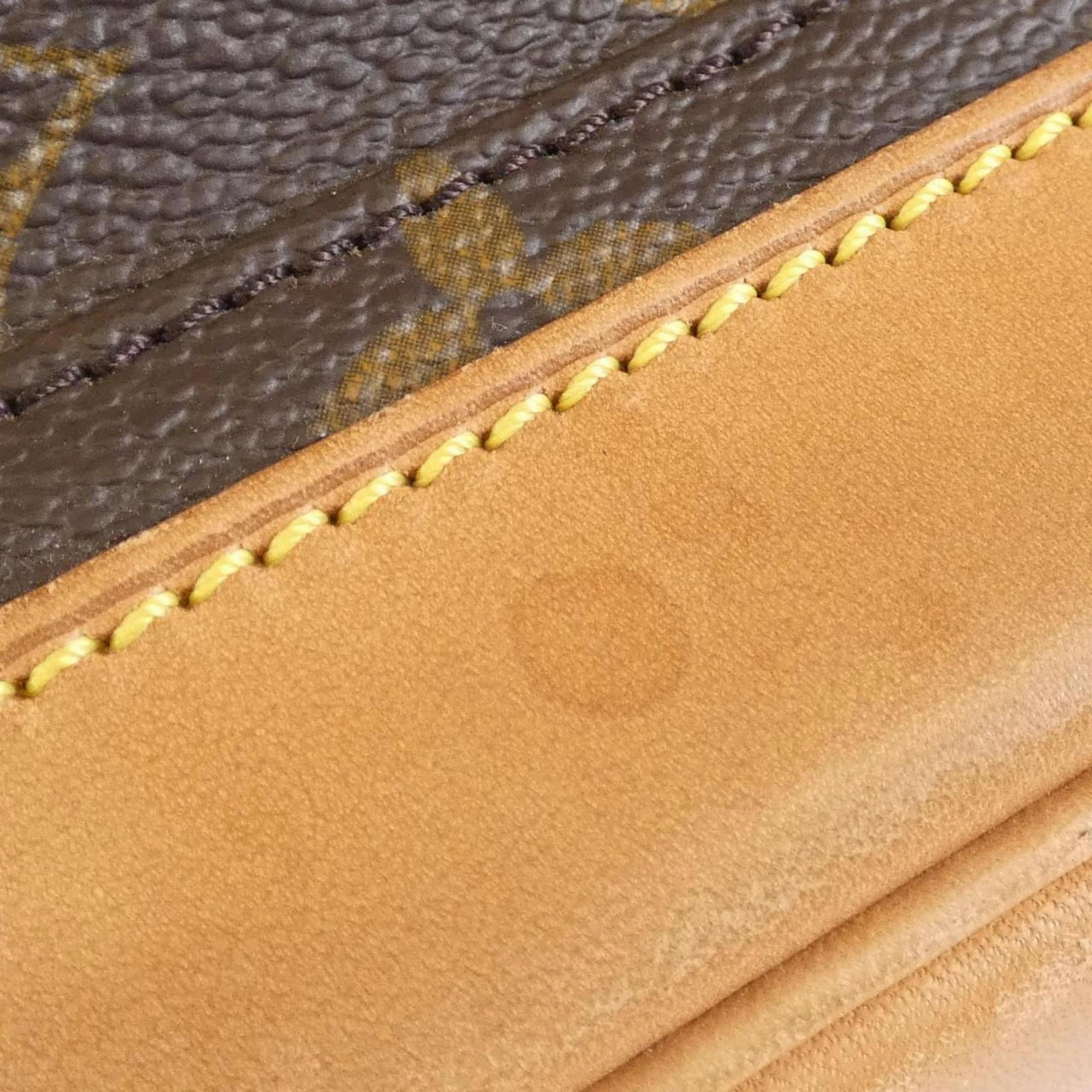 Louis Vuitton Montsouris Mm Canvas Backpack Bag (Pre-Owned)