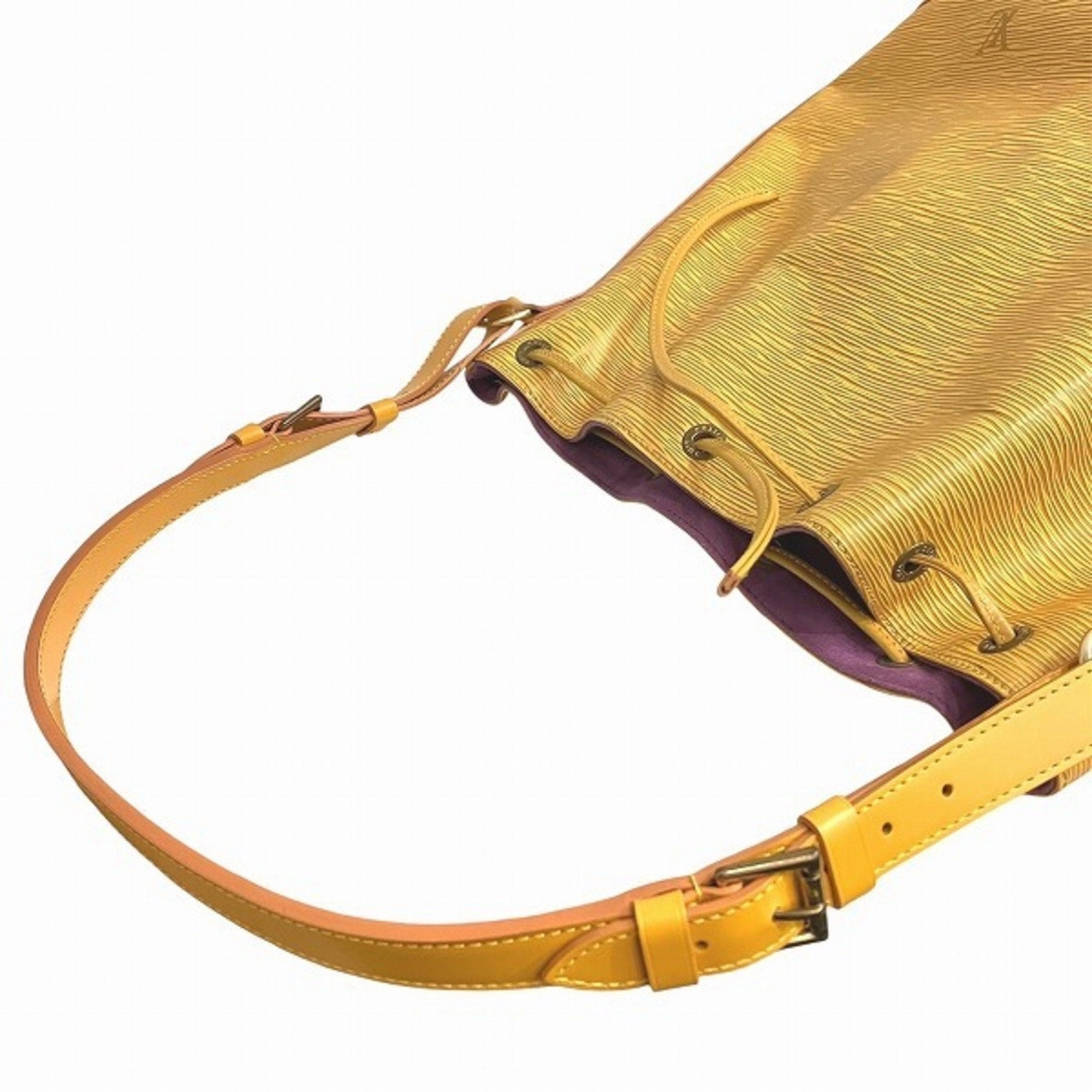 Louis Vuitton Noe Leather Tote Bag (Pre-Owned)