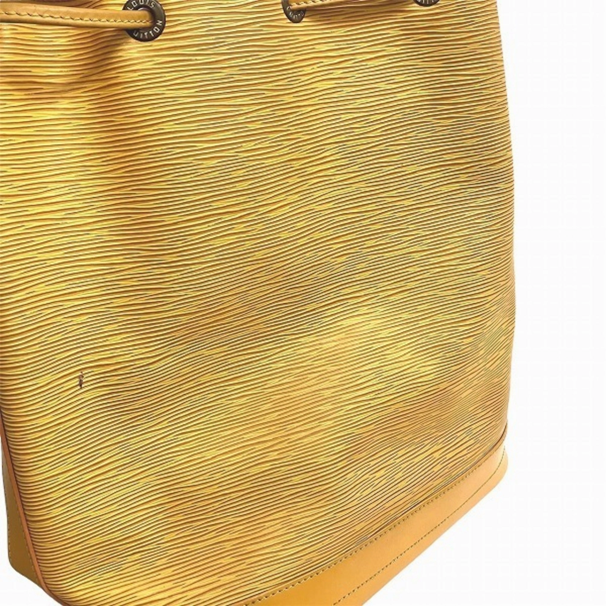 Louis Vuitton Noe Leather Tote Bag (Pre-Owned)