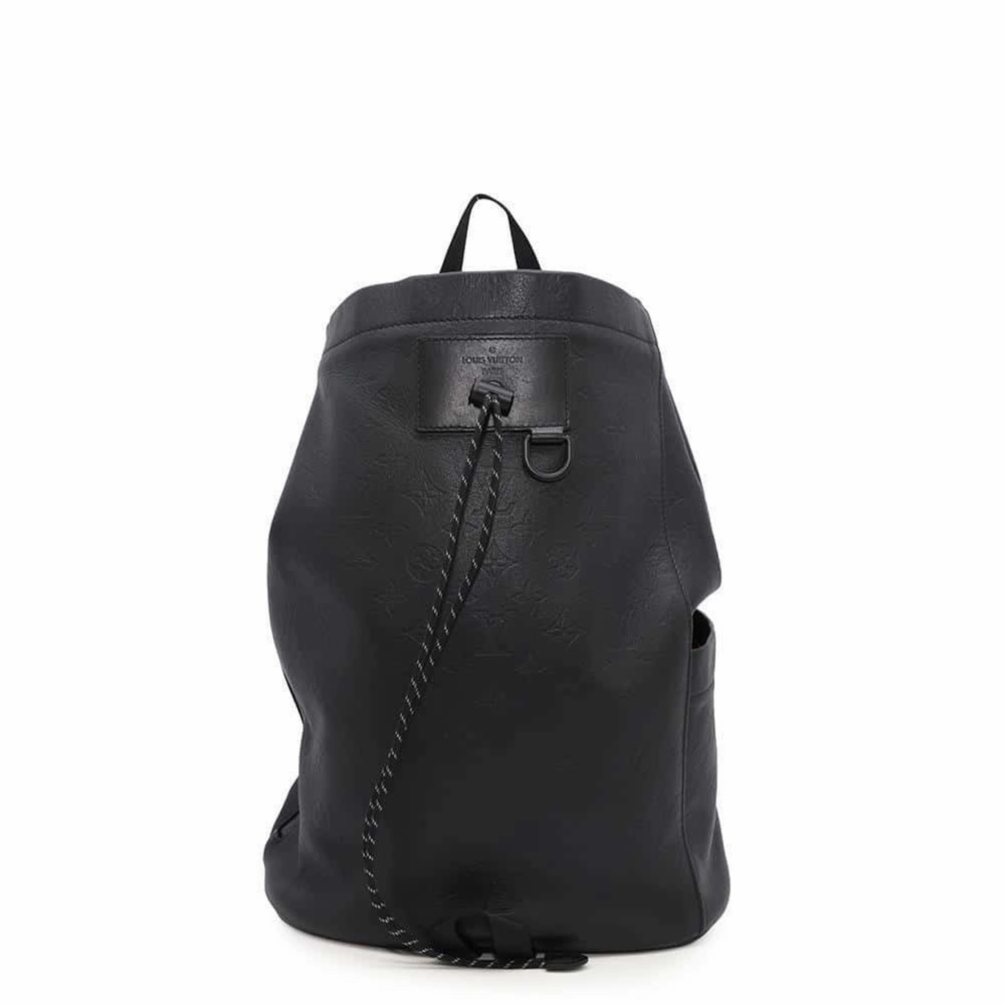 Louis Vuitton Noir Monogram Shadow Backpack (Pre-Owned)