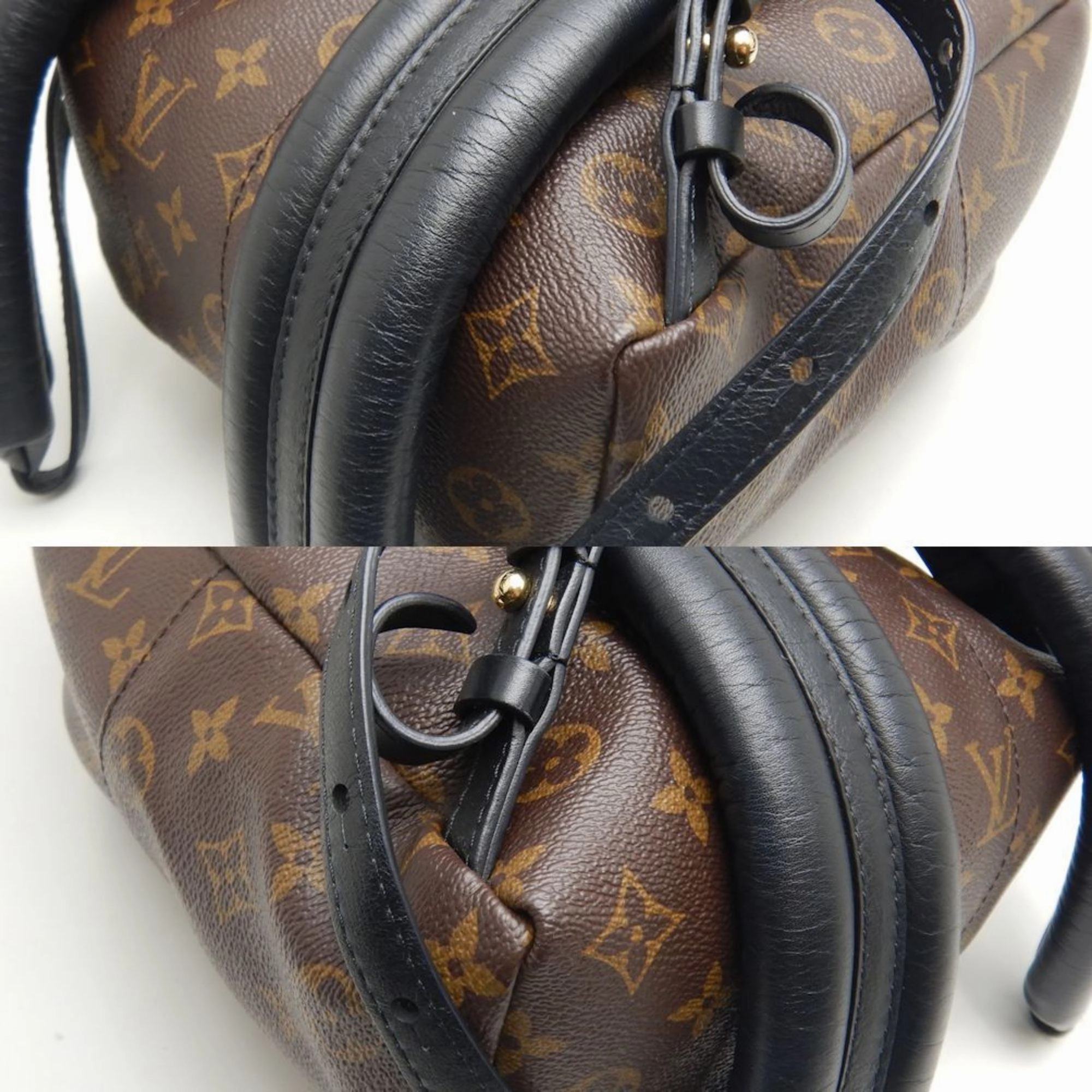 Louis Vuitton Palm Springs Canvas Backpack Bag (Pre-Owned)