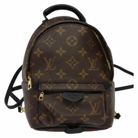 Louis Vuitton Palm Springs Mini Canvas Backpack Bag (Pre-Owned)