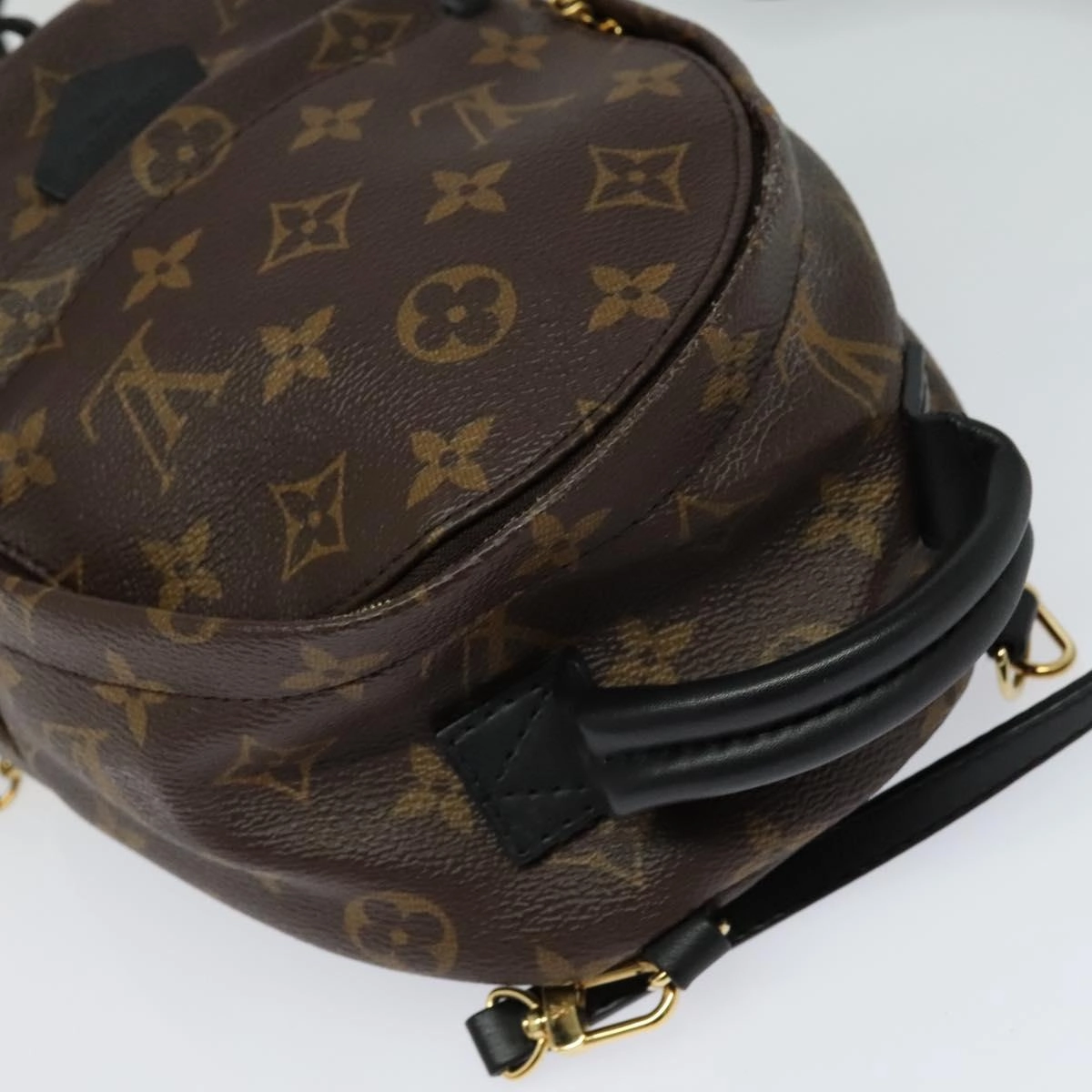 Louis Vuitton Palm Springs Mini Canvas Backpack Bag (Pre-Owned)