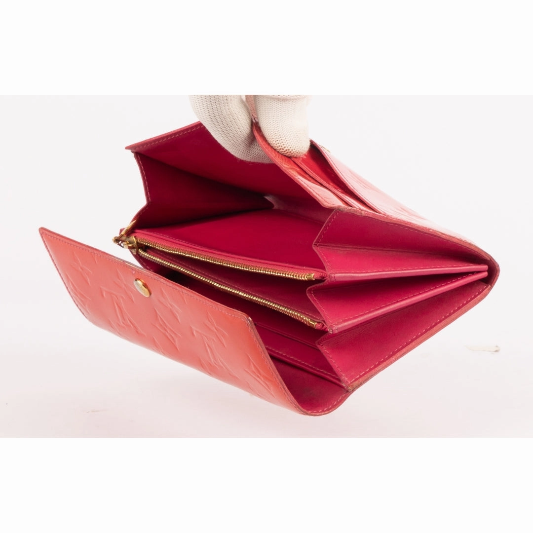 Louis Vuitton Patent Leather Monogram Vernis Porte Tresor Wallet