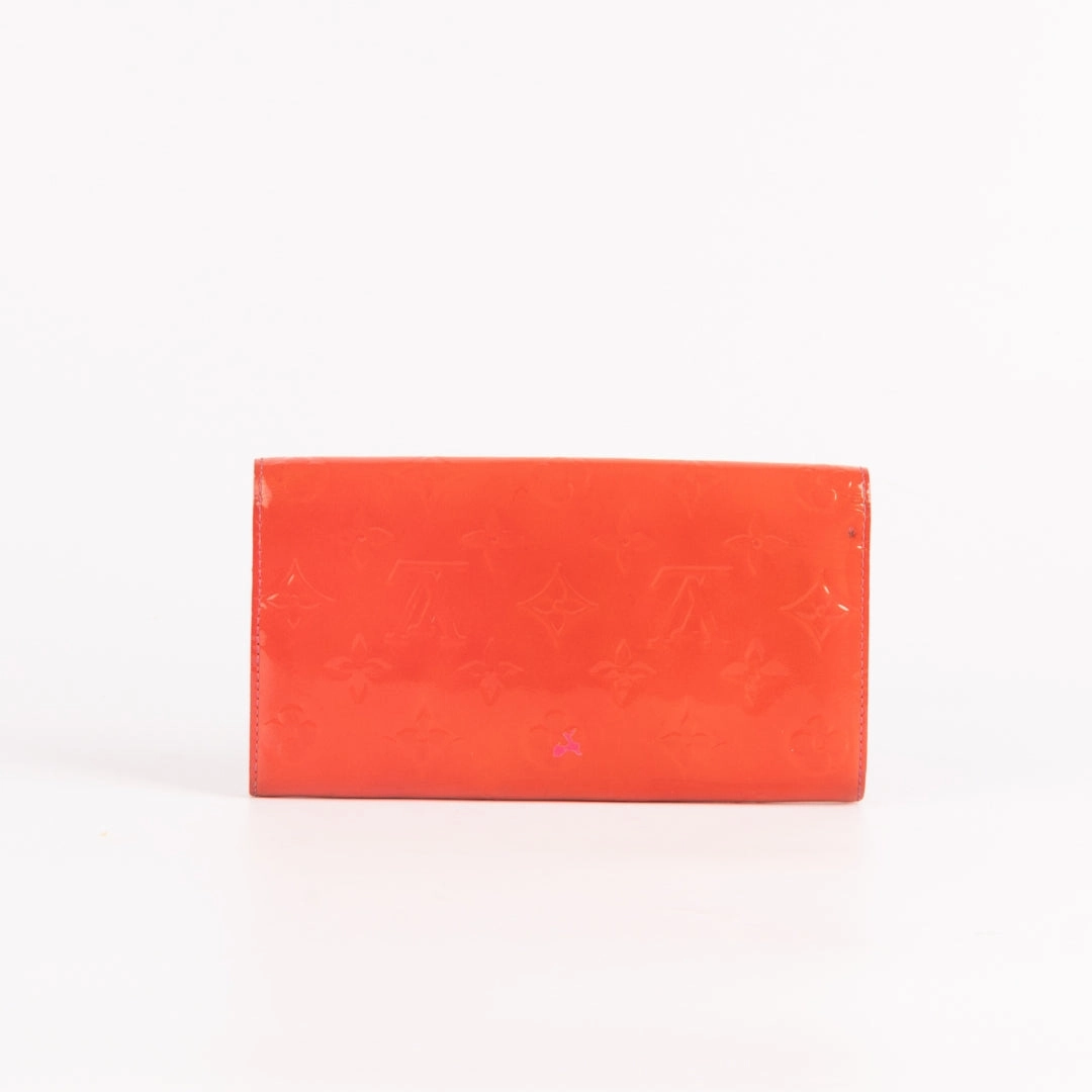 Louis Vuitton Patent Leather Monogram Vernis Porte Tresor Wallet