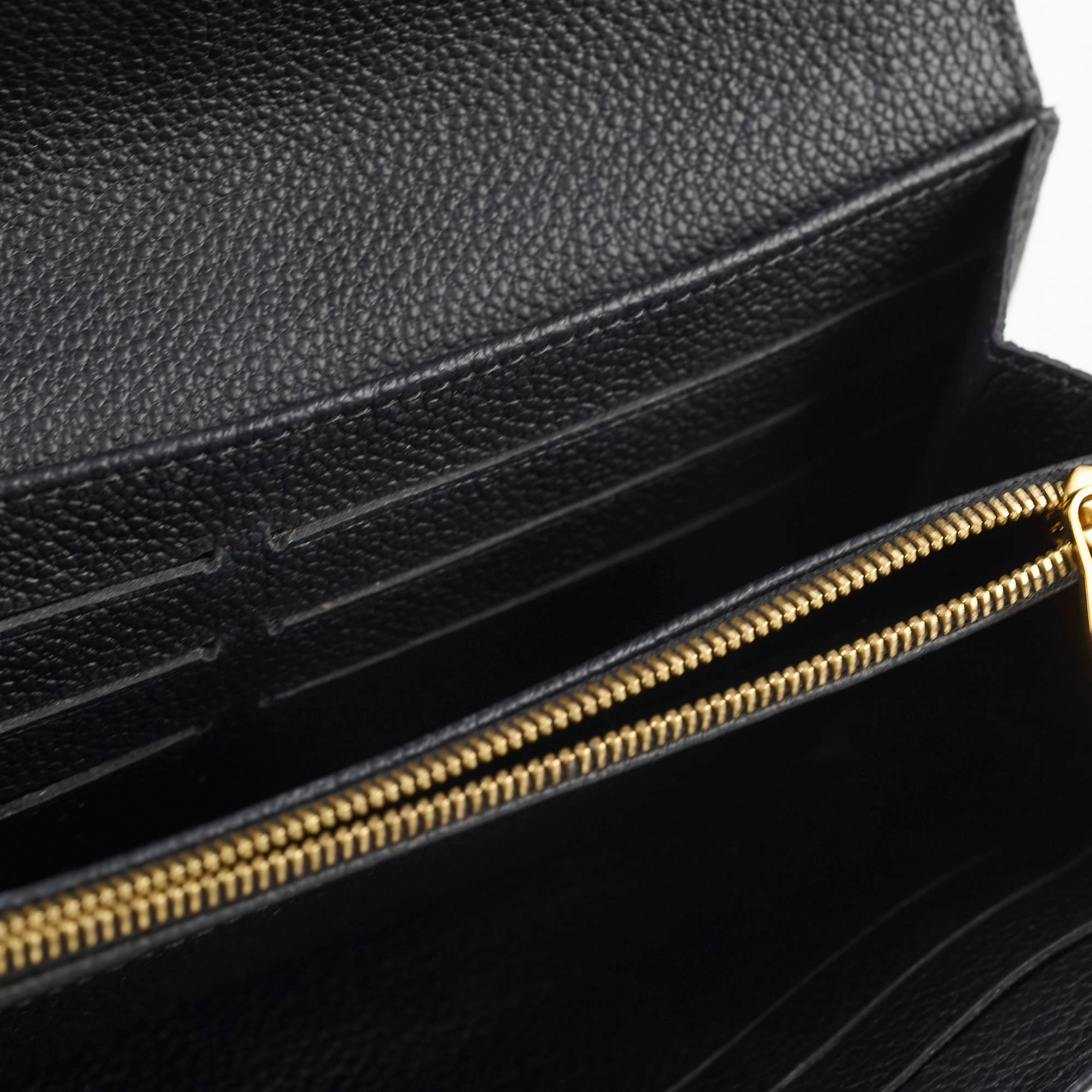 Louis Vuitton Sarah Wallet Empreinte Black