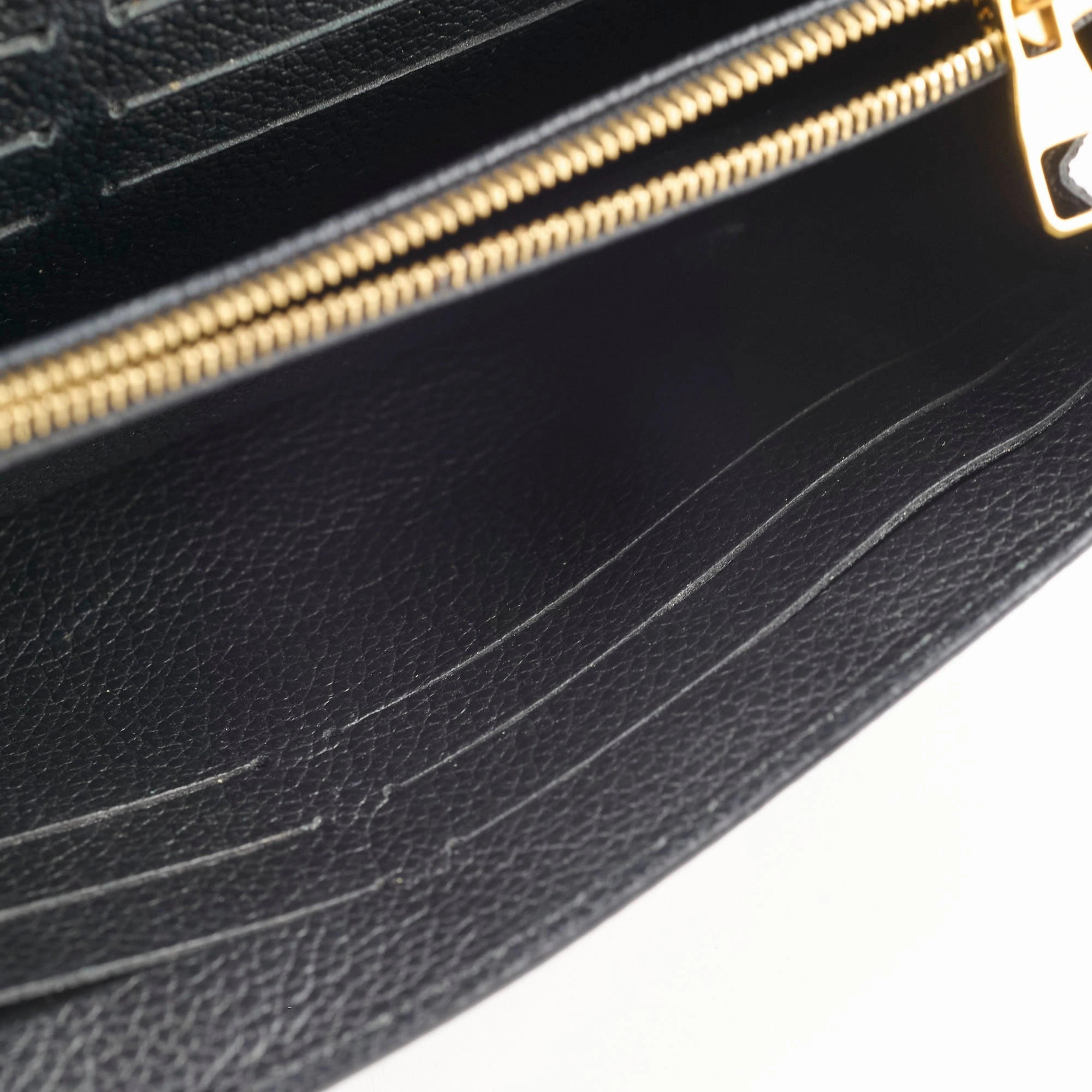 Louis Vuitton Sarah Wallet Empreinte Black