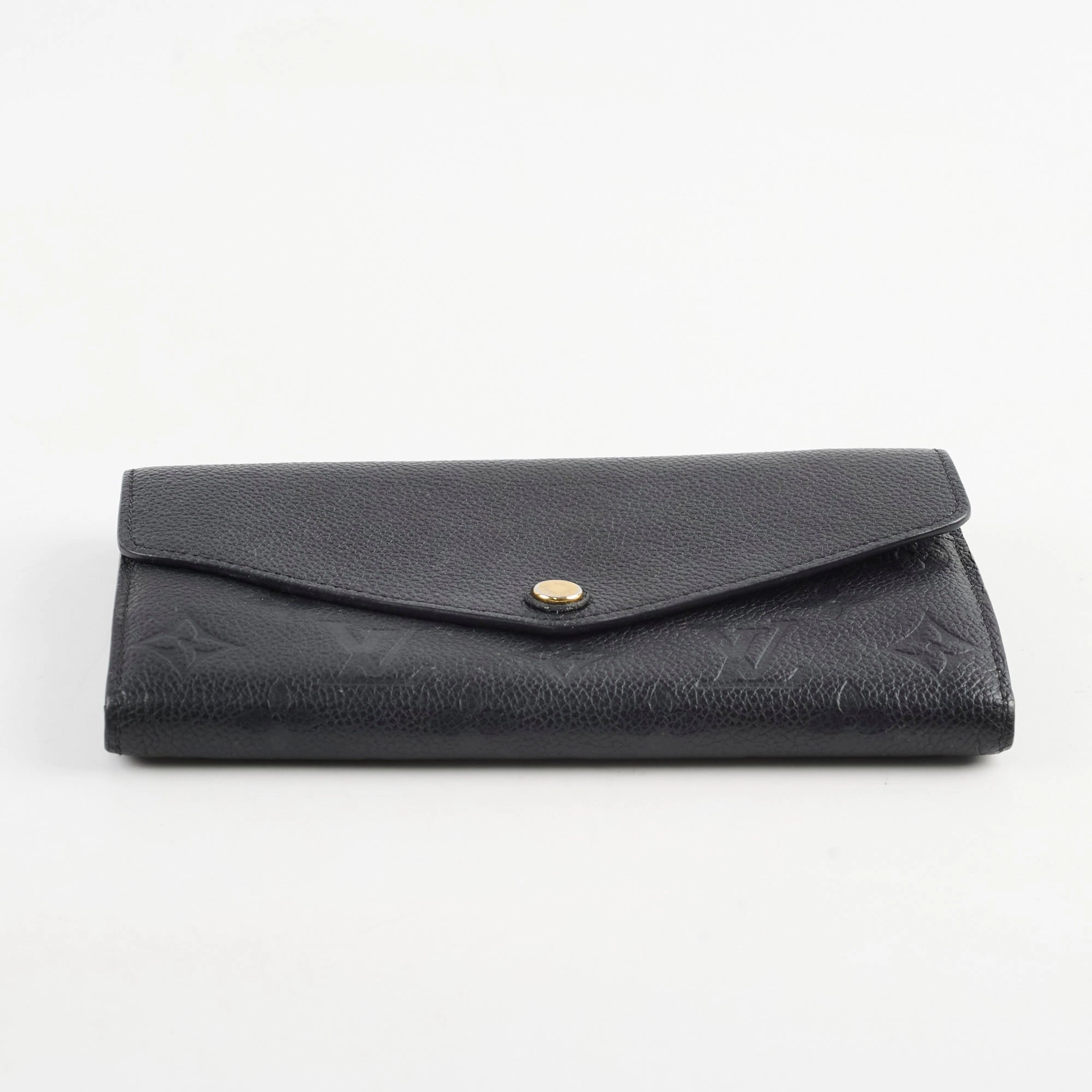Louis Vuitton Sarah Wallet Empreinte Black