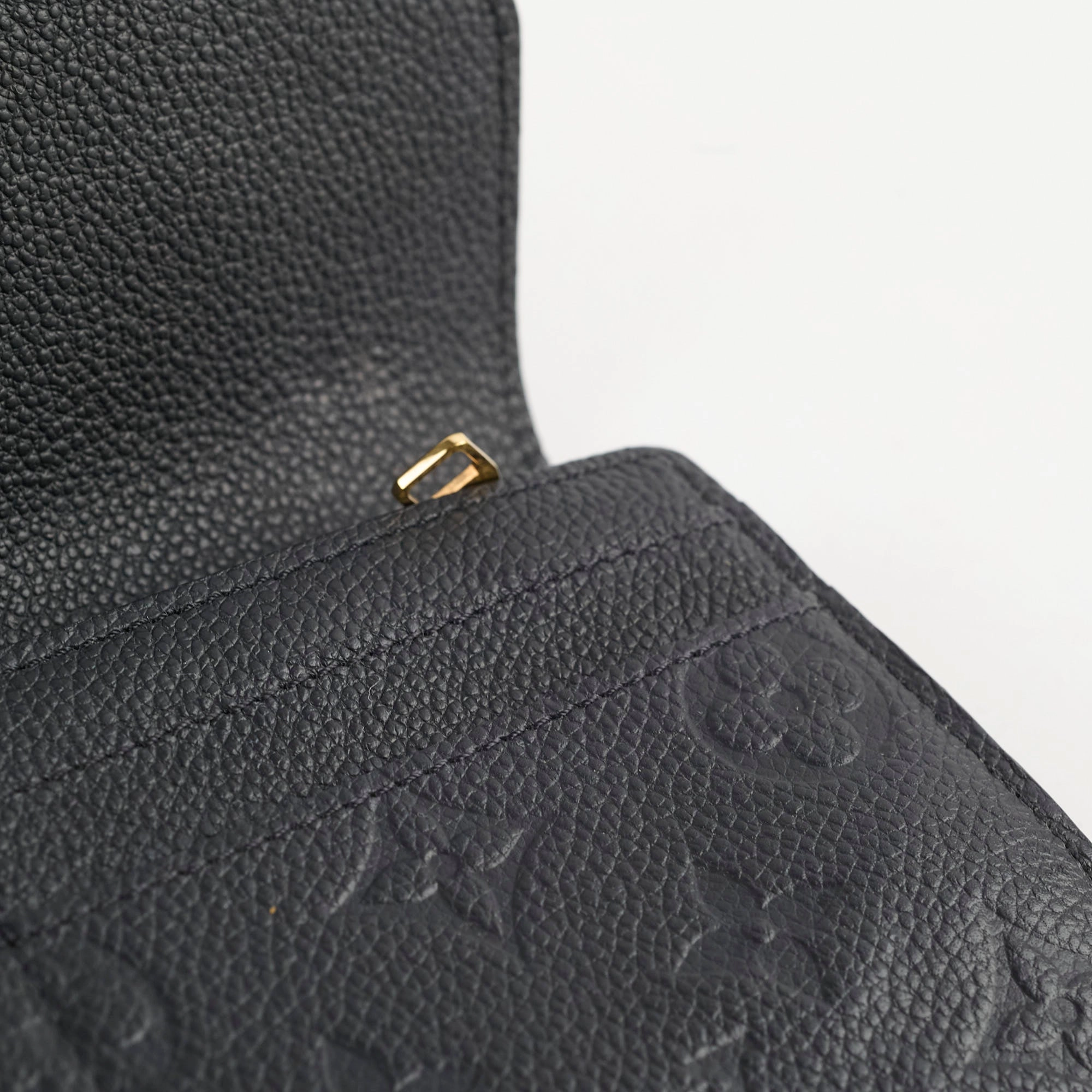 Louis Vuitton Sarah Wallet Empreinte Black