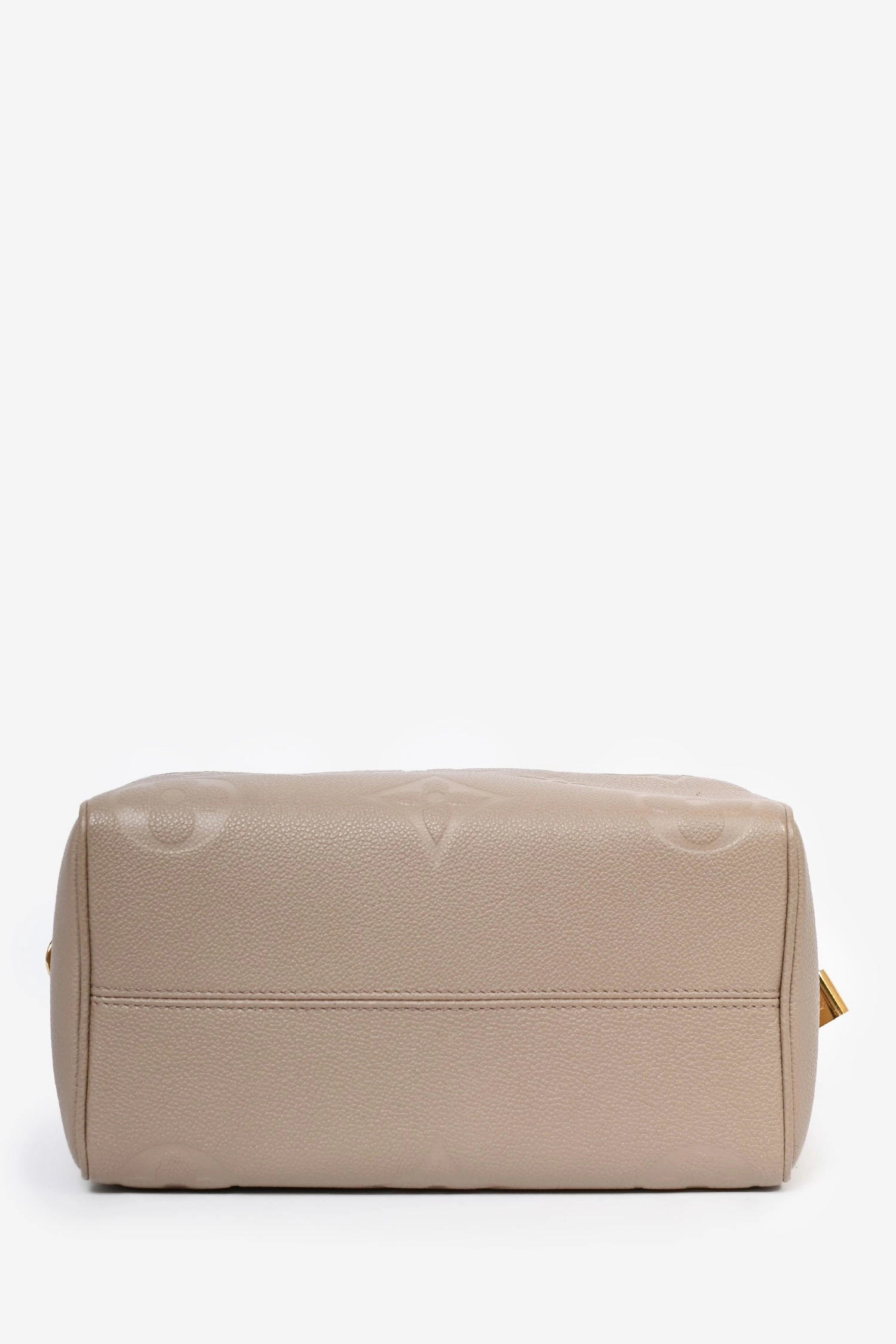 Louis Vuitton Taupe Empreinte Speedy Bandoulire 25 Top Handle