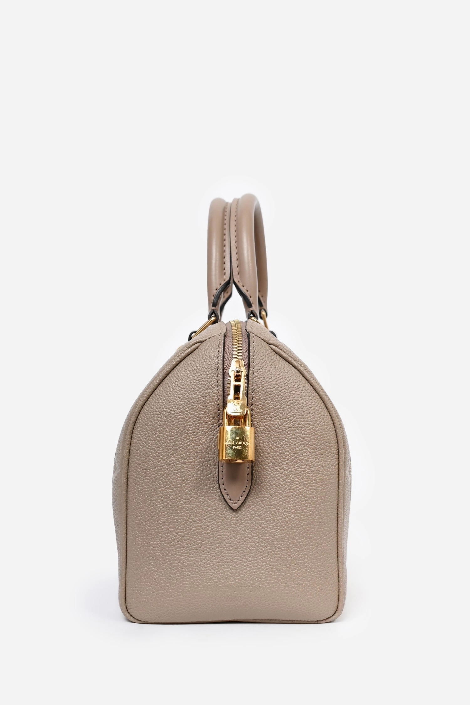 Louis Vuitton Taupe Empreinte Speedy Bandoulire 25 Top Handle