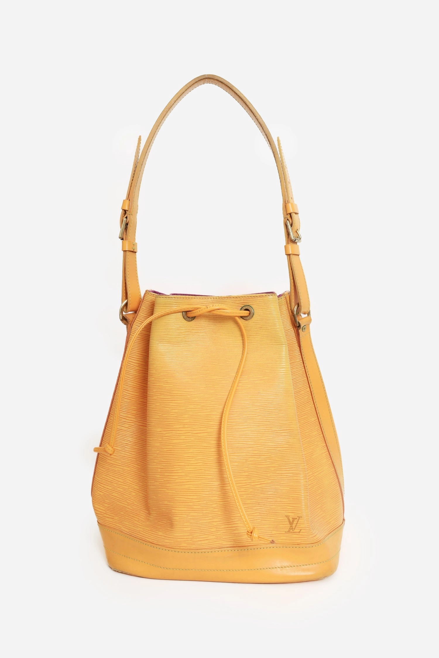 Louis Vuitton Yellow Epi Leather Noe Tassil Bucket Bag