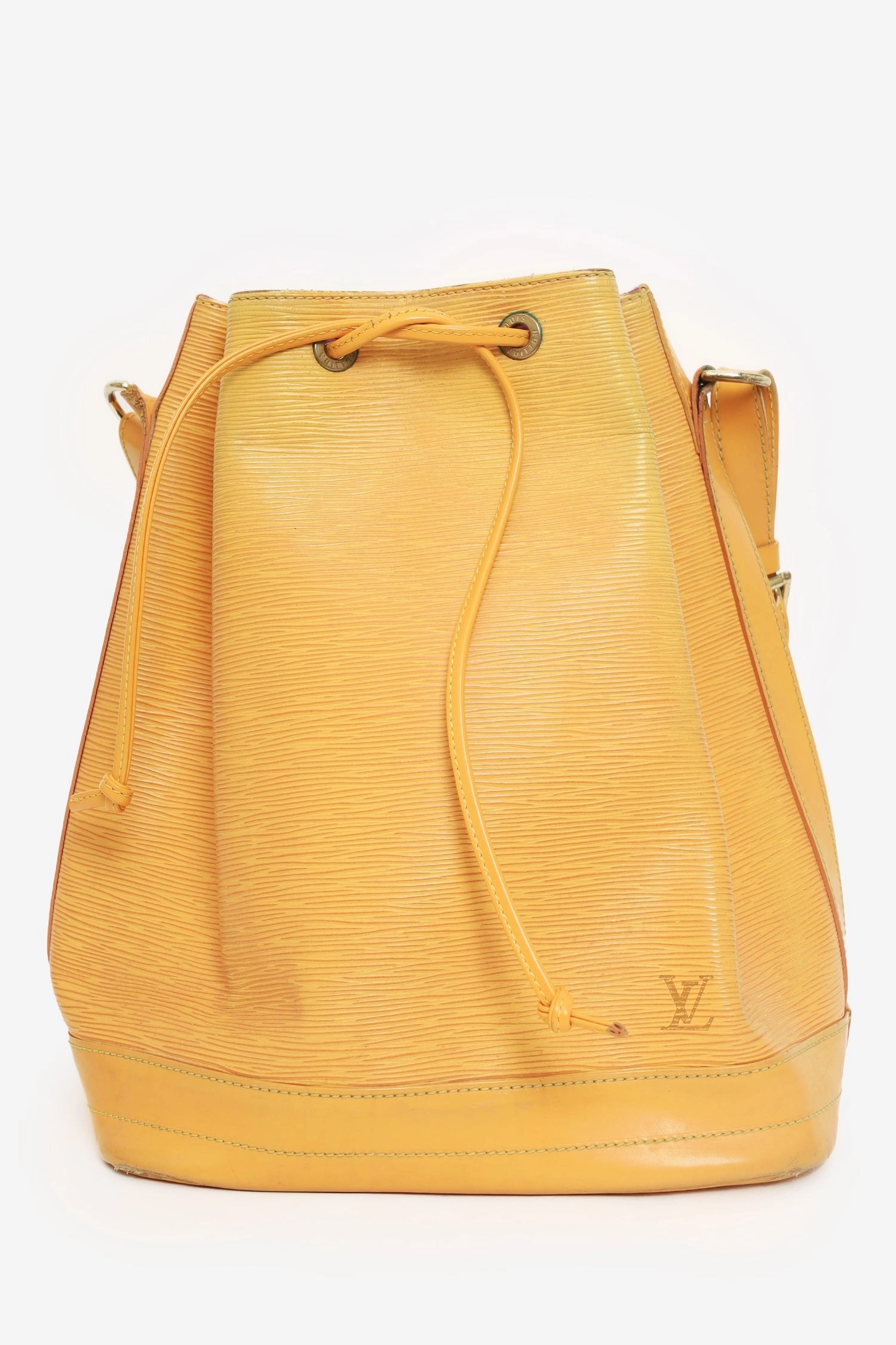 Louis Vuitton Yellow Epi Leather Noe Tassil Bucket Bag