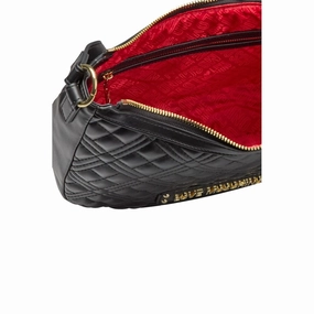 Love Moschino Black Polyethylene Women Crossbody Women's Bag