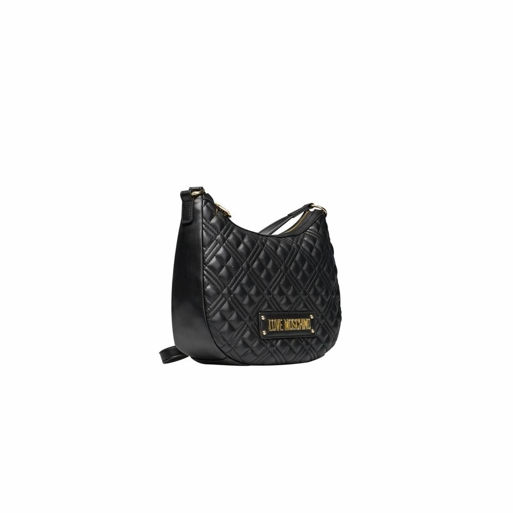 Love Moschino Black Polyethylene Women Crossbody Women's Bag