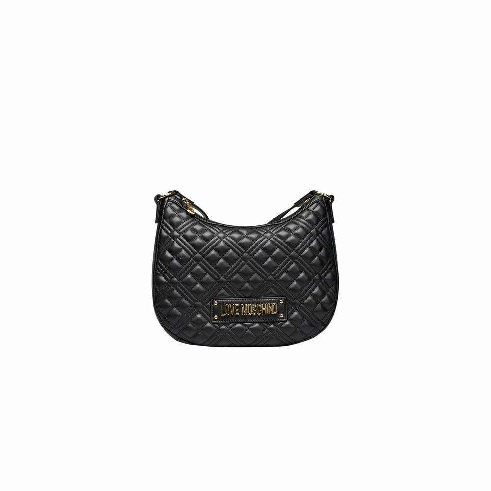 Love Moschino Black Polyethylene Women Crossbody Women's Bag
