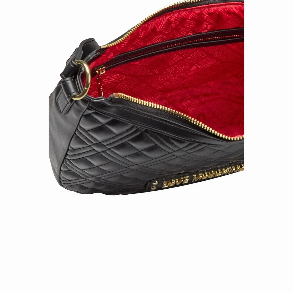 Love Moschino Black Polyethylene Women Crossbody Women's Bag