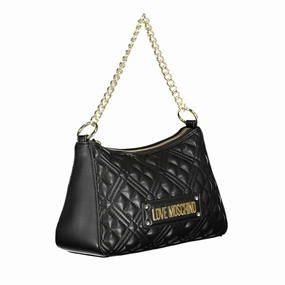 Love Moschino Black Polyethylene Women's Handbag