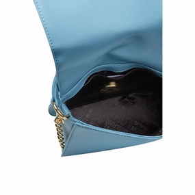 Love Moschino Light Blue Polyethylene Women Women's Handbag