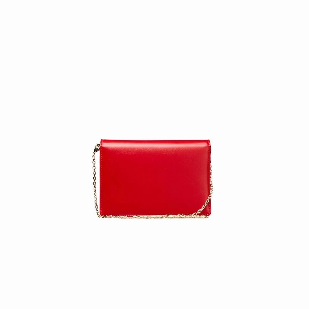 Love Moschino Red Polyethylene Women Crossbody Women's Bag