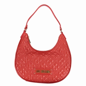 Love Moschino Red Polyethylene Women's Handbag