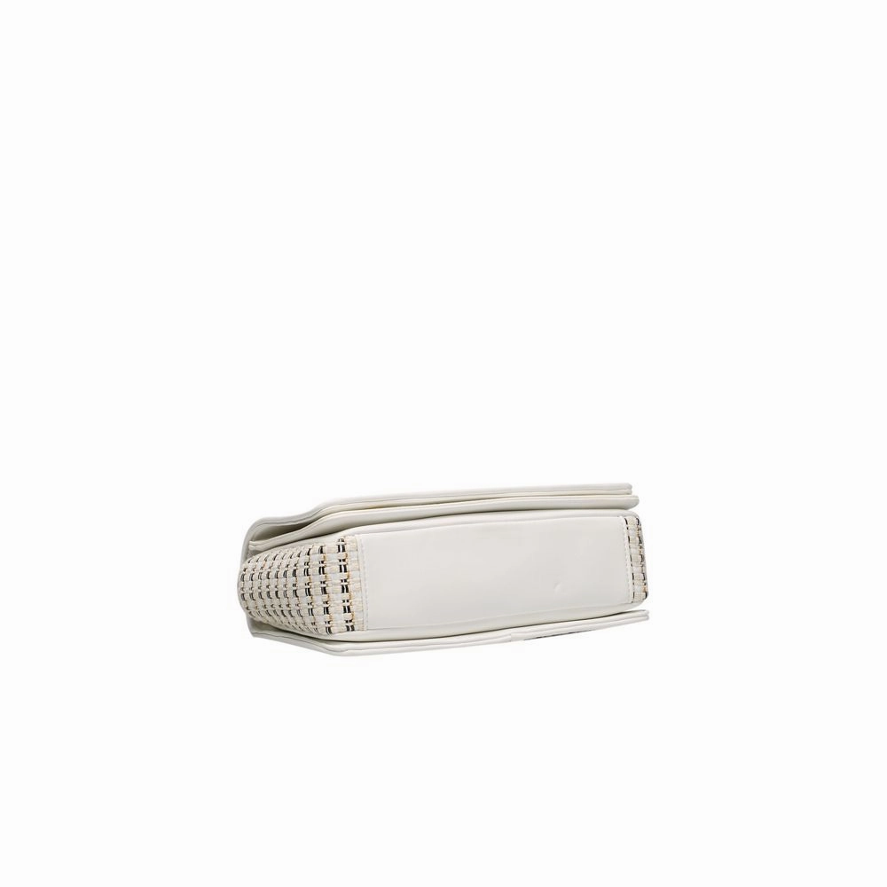 Love Moschino White Polyethylene Women Crossbody Bag