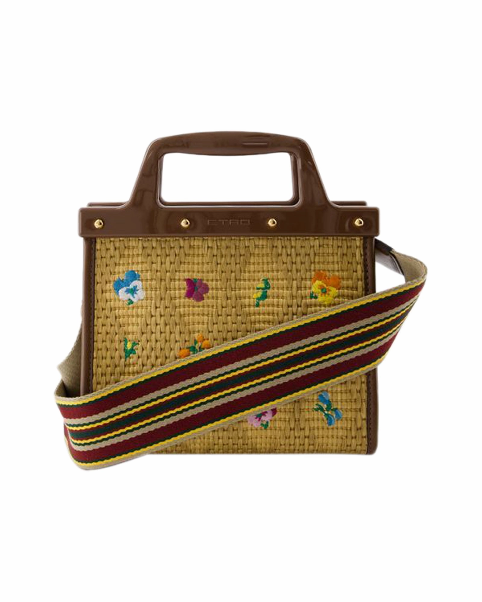 Love Trotter Bag - Etro - Leather - Brown
