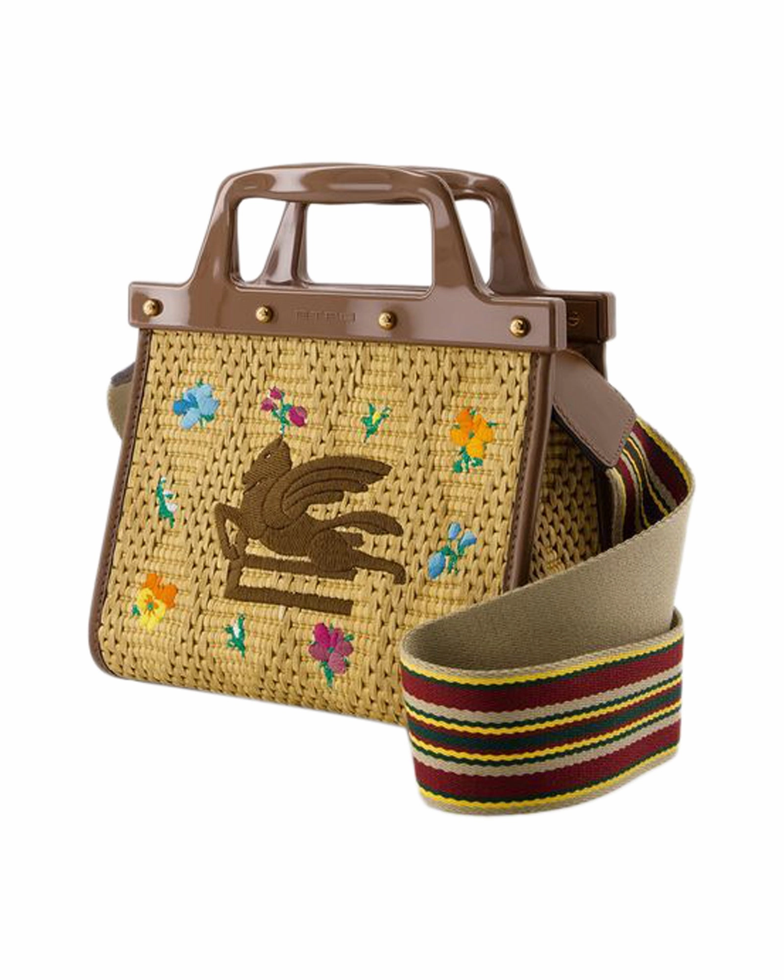 Love Trotter Bag - Etro - Leather - Brown
