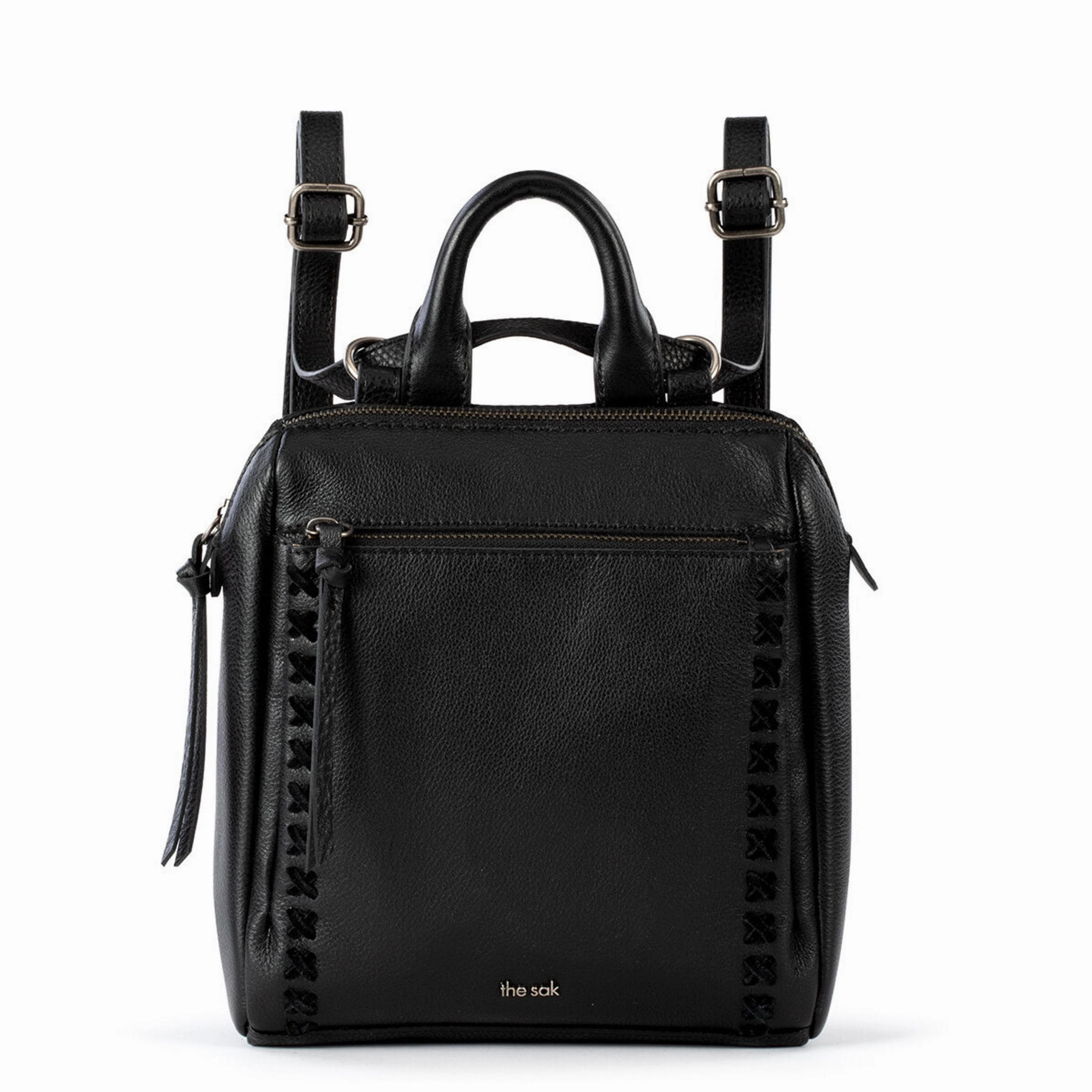 Loyola Mini Backpack - Leather - Black