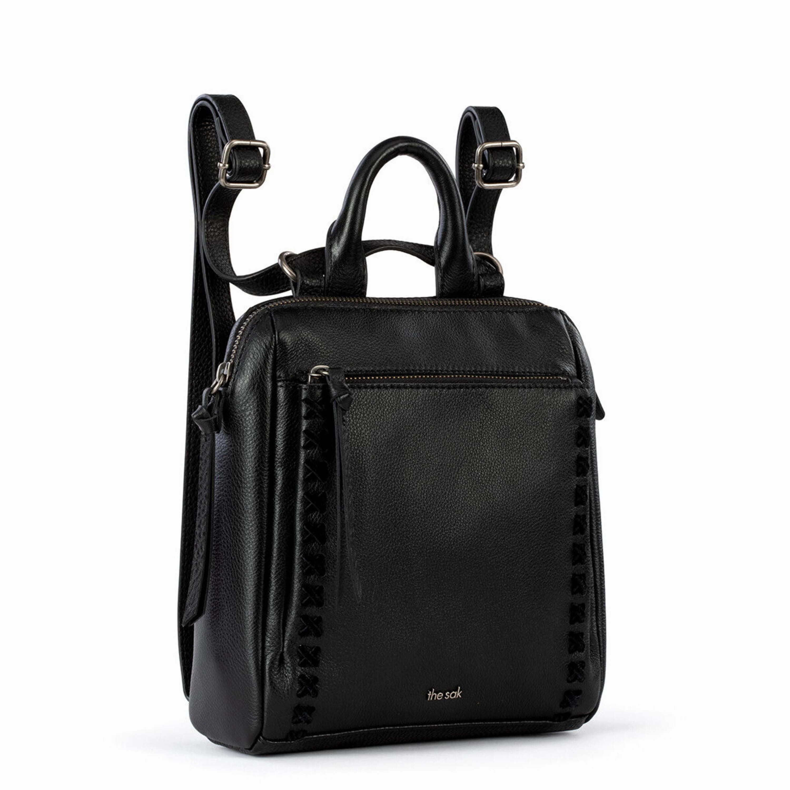 Loyola Mini Backpack - Leather - Black