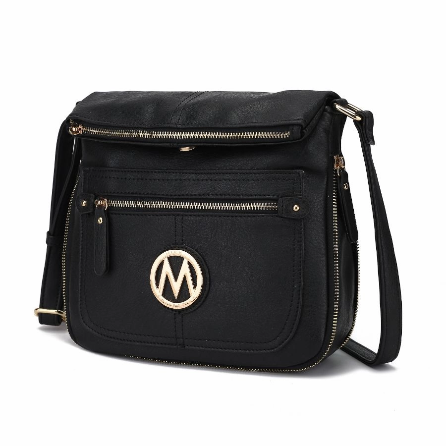 Luciana Vegan Leather Crossbody Handbag