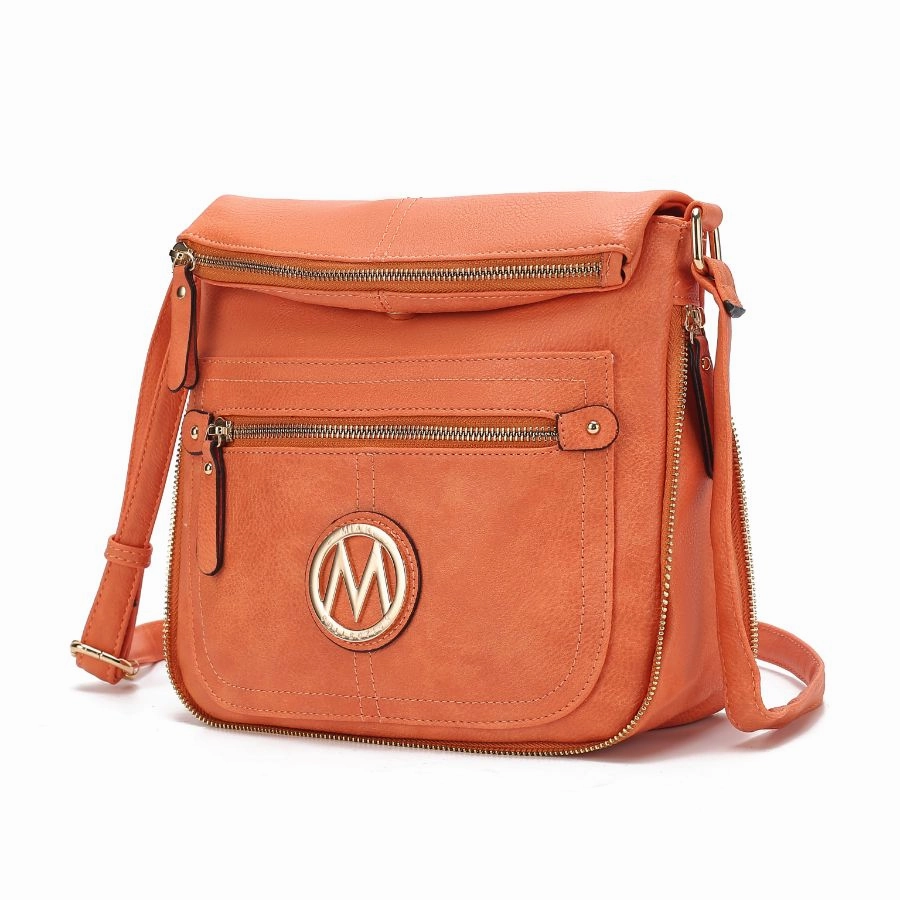 Luciana Vegan Leather Crossbody Handbag