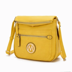 Luciana Vegan Leather Crossbody Handbag