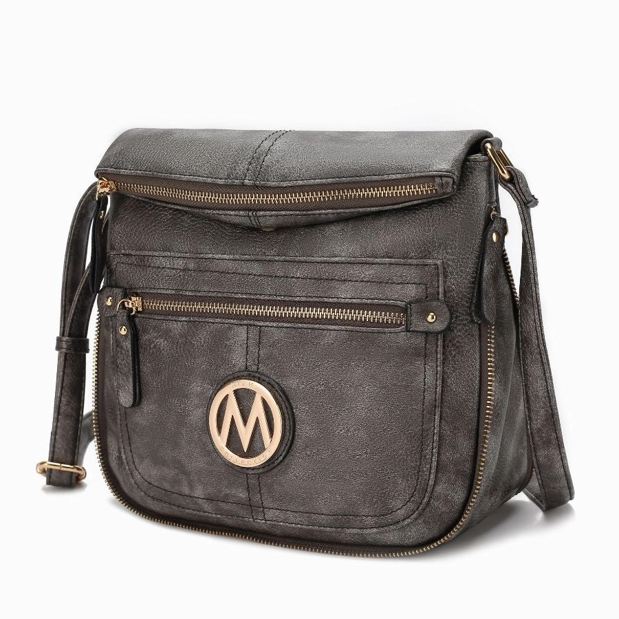 Luciana Vegan Leather Crossbody Handbag