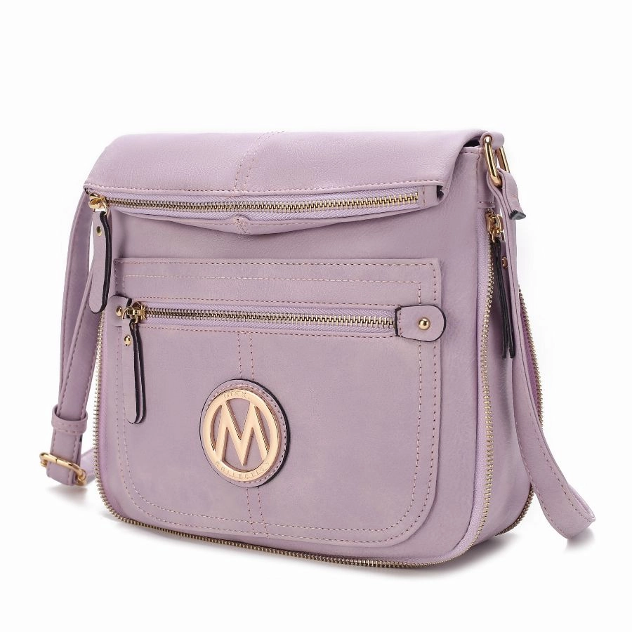 Luciana Vegan Leather Crossbody Handbag