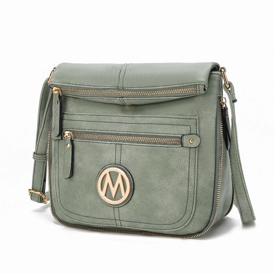Luciana Vegan Leather Crossbody Handbag