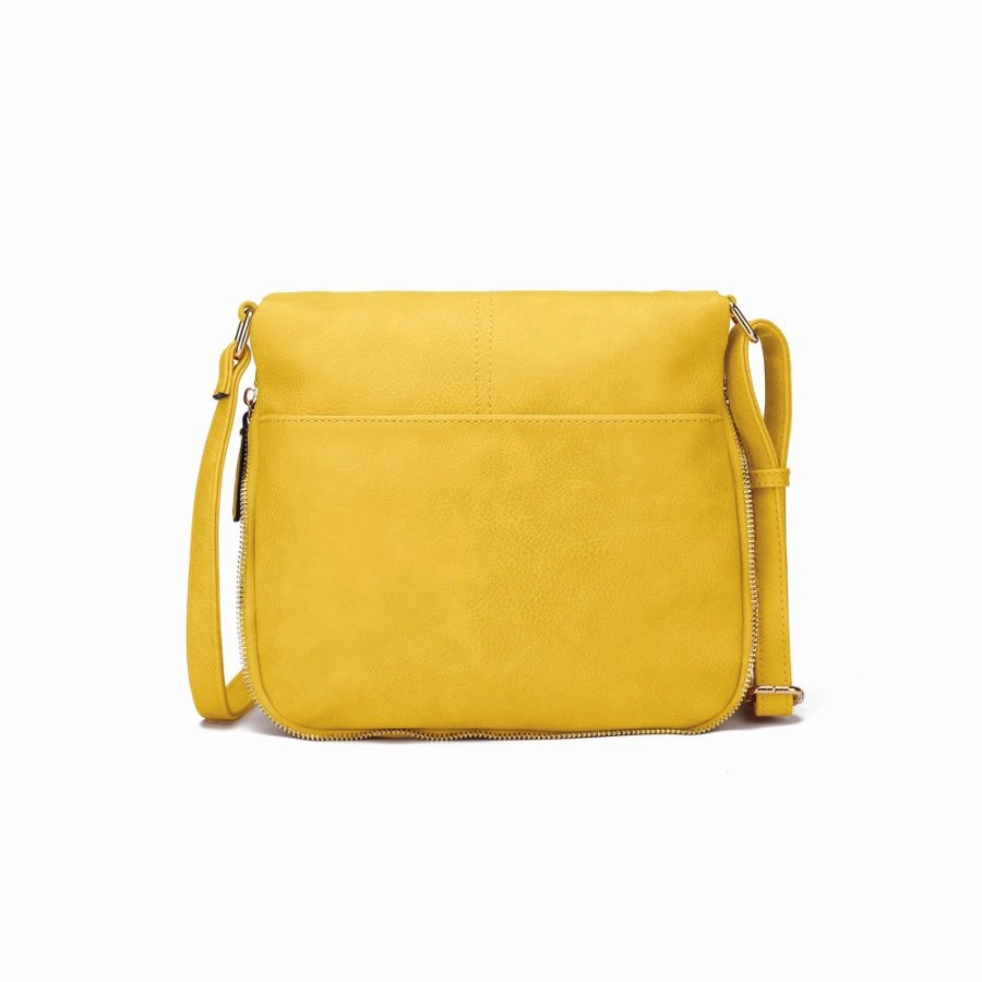 Luciana Vegan Leather Crossbody Handbag