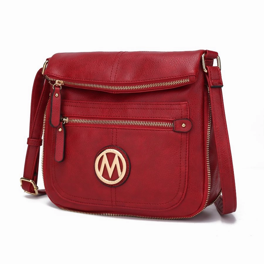Luciana Vegan Leather Crossbody Handbag