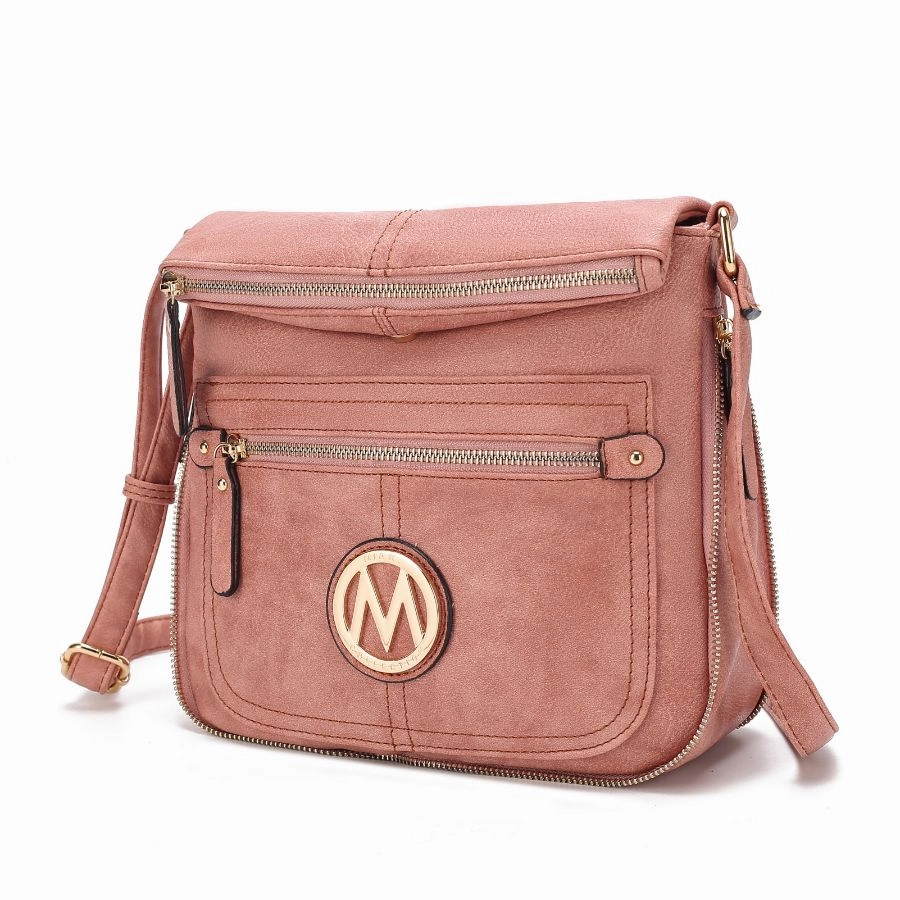 Luciana Vegan Leather Crossbody Handbag