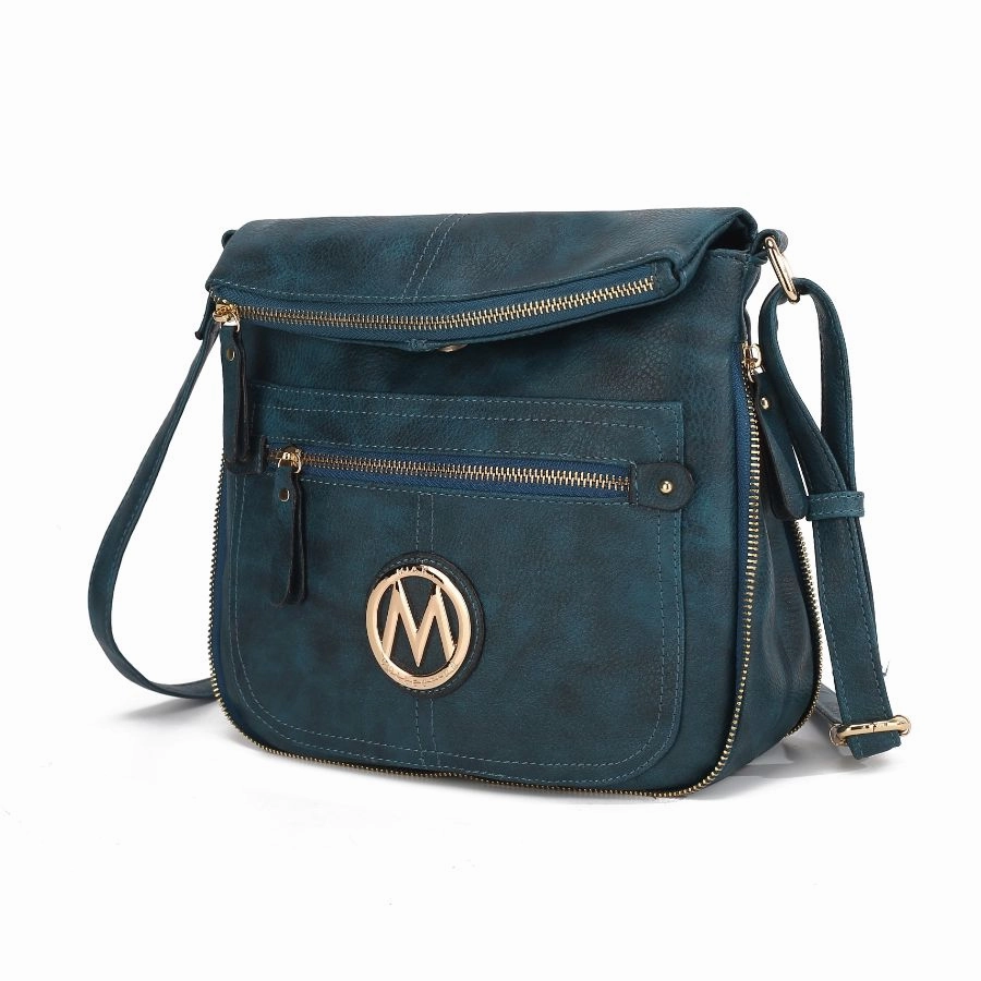 Luciana Vegan Leather Crossbody Handbag