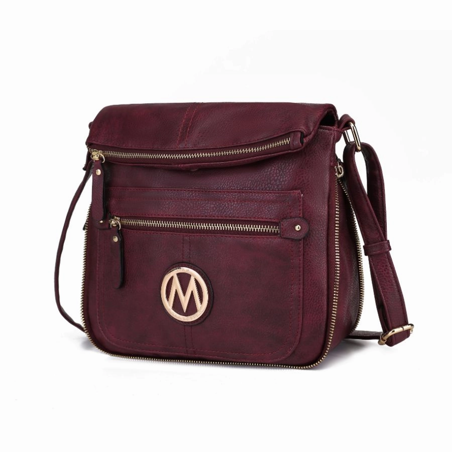 Luciana Vegan Leather Crossbody Handbag